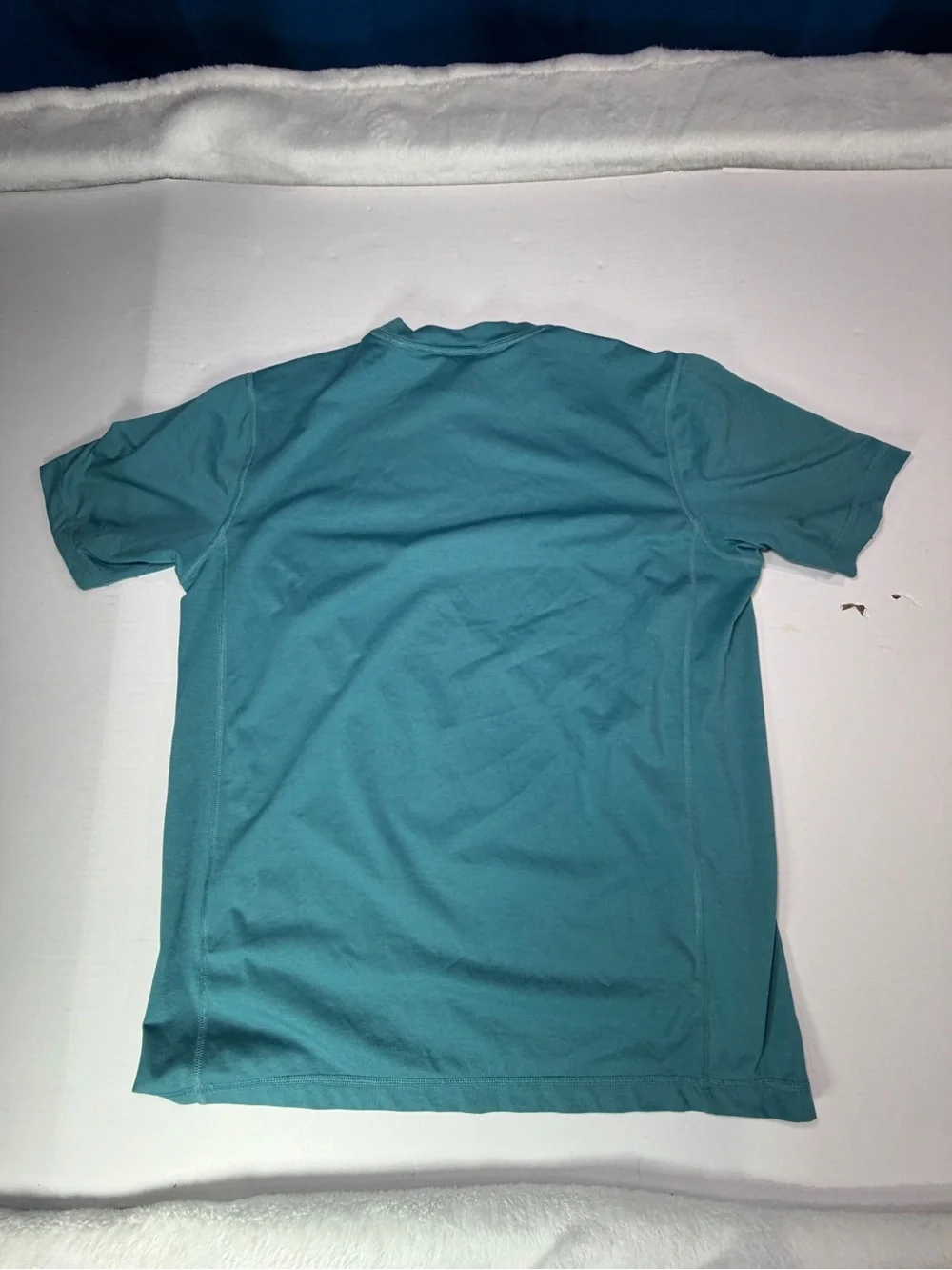 The North Face Short Sleeve Tee in Teal Blue